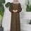 Modest Sharia Dress 827 - khaki