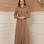Eleganter brada-Stoff Manto mit Satinfutter und abnehmbarer Kapuze 1228 - Beige