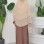 3-lagiger Chiffon Khimar (Scharia-Schild) 827 - Tahini