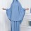 ISLAMIC WEARING Hijab 2Pieces Madine LIGRA Sleeve 822 - Babyblau