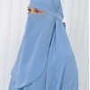 ISLAMIC WEARING Hijab 2Pieces Madine LIGRA Sleeve 822 - baby blue