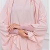 ISLAMIC WEARING Hijab 2Pieces Madine LIGRA Sleeve 822 - salmon