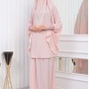 ISLAMIC WEARING Hijab 2Pieces Madine LIGRA Sleeve 822 - salmon