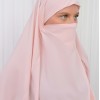 ISLAMIC WEARING Hijab 2Pieces Madine LIGRA Sleeve 822 - salmon
