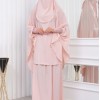 ISLAMIC WEARING Hijab 2Pieces Madine LIGRA Sleeve 822 - salmon