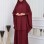 ISLAMIC WEARING Hijab 2Pieces Madine LIGRA Sleeve 822 - Bordeaux
