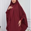 ISLAMIC WEARING Hijab 2Pieces Madine LIGRA Sleeve 822 Bordo