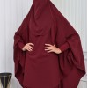 ISLAMIC WEARING Hijab 2Pieces Madine LIGRA Sleeve 822 Bordo