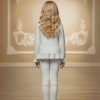 3107 بجامة تريكو LOVE - Grau